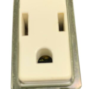 Socket Outlet, 15 A, 125 V AC, Standard Wall Receptacle