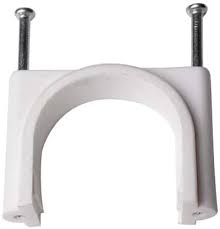 Cable Clips with Stainless Steel Nails, 32 mm