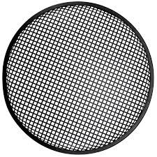 Grill, Waffle, Speaker, Subwoofer, 18", metal, Nippon America