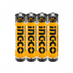 Battery, Alkaline, AAA (4-pack), Ingco - Image 1