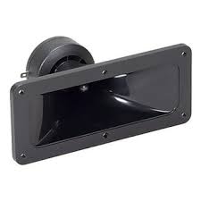 Horn, Speaker, Tweeter, 3'' x 7 1/4", w/Plastic Driver