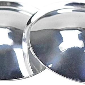 Dust Cap, Speaker, Chrome, 3.5″ - Image 1