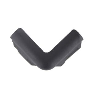 Corner Protector, Cabinet, Plastic, Black, 3", Miyako - Image 2