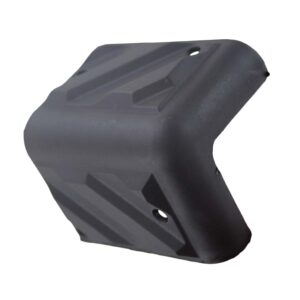 Corner Protector, Cabinet, Plastic, Black, 3", Miyako - Image 4