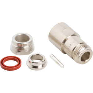 Connector, End, UG-23B/U N-Type Straight Clamp Jack – 50Ω (RG-8 / RG-213 / RG-225) - Image 1