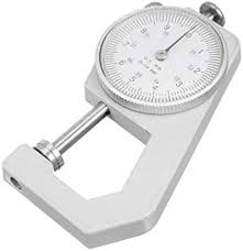 Gauge, Thickness, Dial, Pocket, Flat Head, 0–20mm x 0.1mm