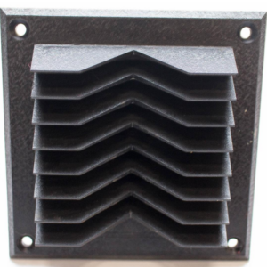 Horn, Speaker, Tweeter, 4½" x 4½", w/ Plastic Driver & Vent - Image 2