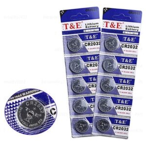 Battery, Button Cell, Lithium, 3v, CR2032 (single)