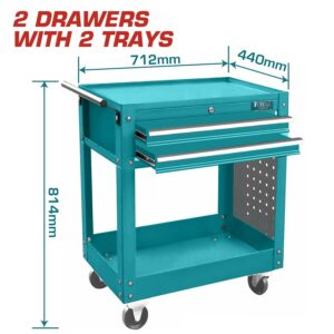Cart, Tool, 2 Drawers, Total - Image 3
