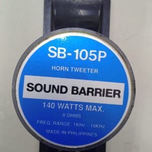 Horn, Speaker, Tweeter, w/ 140w Driver, 8Ω,  4'' x 10½" - Image 2