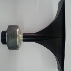 Horn, Speaker, Tweeter, 3½" x 15", w/ Metal Threading & Driver - Image 2