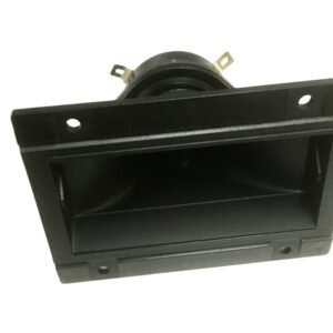 Horn, Speaker, Tweeter, 2¾" x 3¾", w/ Plastic Driver - Image 1
