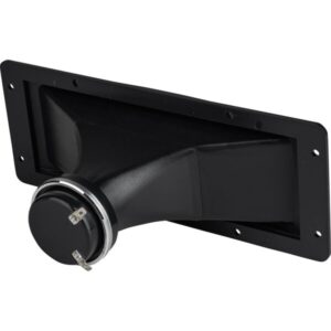 Horn, Speaker, Tweeter, 4'' x 10 ¼", w/ Plastic Driver - Image 3