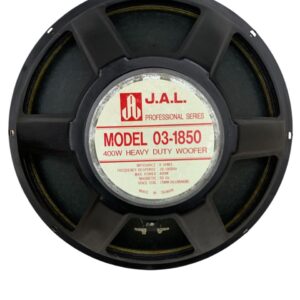 Speaker, Replacement, 18", 400w, 8Ω, 50 oz Magnet, J&L Electronics - Image 2