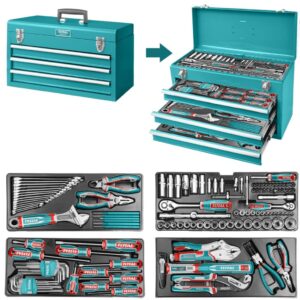 Tools Chest Set, 108pc, Total - Image 2