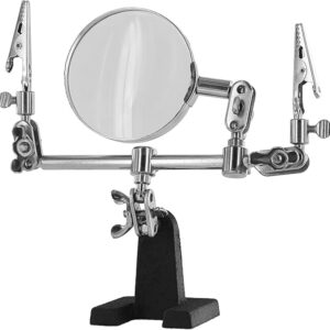 Magnifier, Glass, Helping Hands, Portable