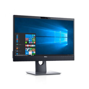 Monitor, 24", 1080p, 2.1MP HD Webcam, Mic, Speakers, VGA, DP, USB hub, Dell