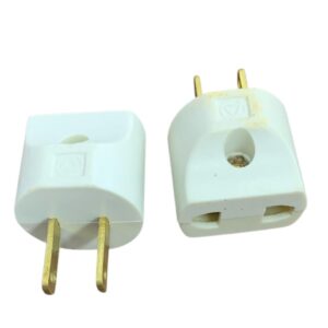 Type A 2-Pin Rewireable Plug – ELX0015