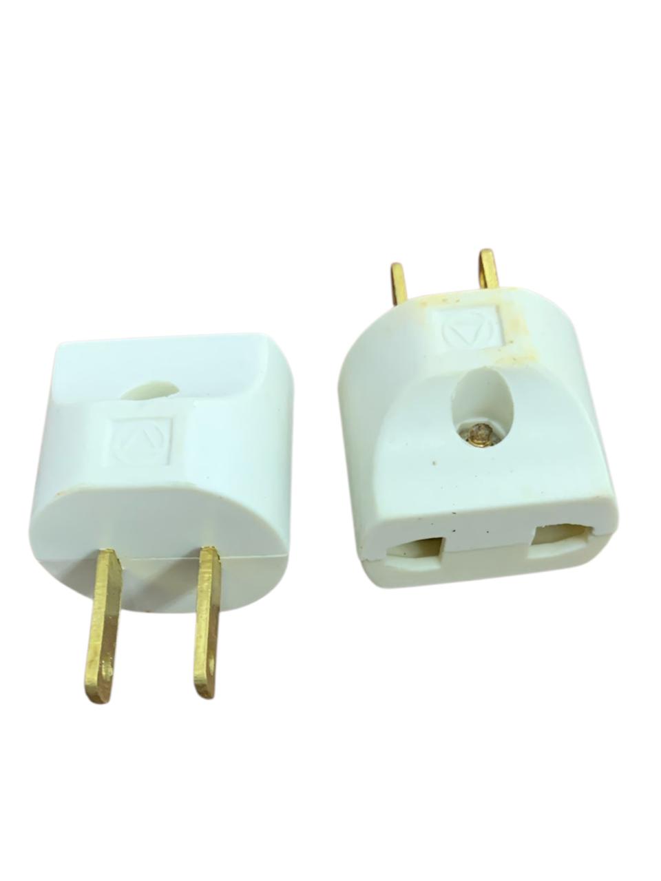 Type A 2-Pin Rewireable Plug – ELX0015 - mayaselectronics.bz