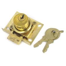 Alpha Art. No. 202 File Cabinet Lock – 2" Cylinder Desktop Lock