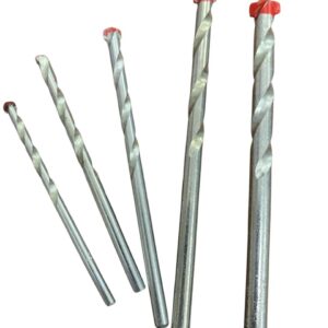5-Piece Masonry Drill Bit Set – 5/32", 3/16", 1/4", 5/16", 3/8"
