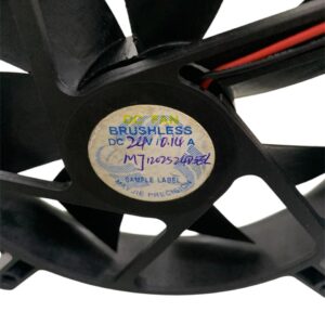 Brushless DC Cooling Fan – 24 V DC, 0.14 A, 4.5" × 4.5" Axial Fan - Image 4