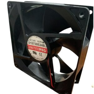 Brushless DC Axial Cooling Fan – 24 VDC, 0.39 A, 5" (127 mm) Equipment Cooling Fan