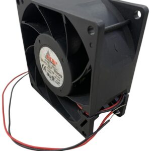 ETRI 344DY DC Cooling Fan – 24 VDC, 12 W, 3" Brushless Axial Fan, 2-Wire