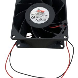 ETRI 344DY DC Cooling Fan – 24 VDC, 12 W, 3" Brushless Axial Fan, 2-Wire - Image 4