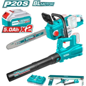 Tool Kit, Combo, 2-in-1, Chain Saw, 16" + Blower + 2pc 5A batteries + Charger, Total - Image 2