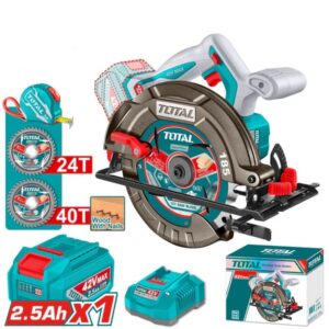 Saw, Circular, 7¼", Cordless, 42v, Total - Image 1