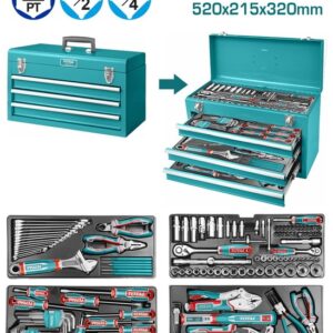 Tools Chest Set, 108pc, Total - Image 3