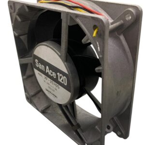 San Ace 120 DC Brushless Cooling Fan – 24 V, 1.0 A, 4.5" × 4.5" (120 mm)