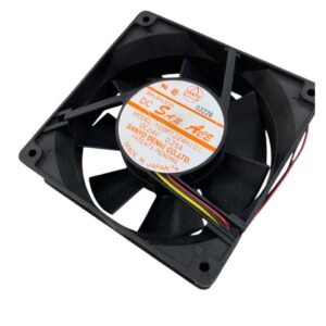 Sanyo Denki 109P1224H101 DC Cooling Fan – 24 V, 0.25 A, 4.5" Brushless Axial Fan - Image 1