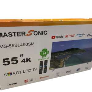 TV, LED, HD 4K, Smart, 55", MasterSonic