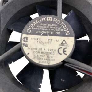 Comair Rotron  DC Cooling Fan – 24 VDC, 0.09 A, 2.20 W, 3" Brushless Axial Fan - Image 4