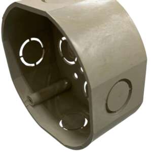 PVC Octagonal Electrical Junction Box – 4" × 4" Ceiling Utility Box - Image 3