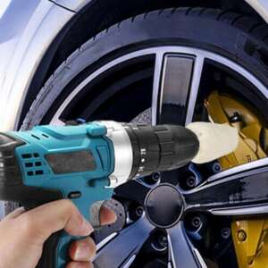 BNF Polishing & Buffing Wheel Set for Drill – 1/4" Hex Shaft Attachment Kit - Image 4