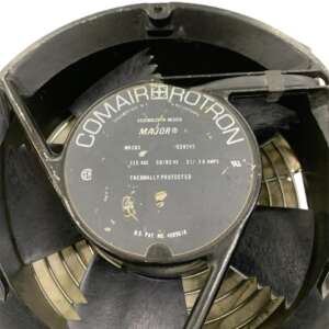 Fan, Cooling, Axial, Industrial, 6", 115v AC, 0.31/ 0.28A, 50/60 Hz, Comair, Rotron Major, MR2B3 - Image 4