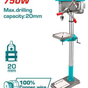 Drill Press, 750w, 20mm, Total - Image 2