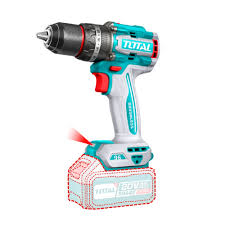 Drill, Impact, Cordless, 20v, 96Nm, 2pc 4A Batteries, Total