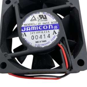 Jamicon JF0625B2H Brushless DC Cooling Fan – 24 VDC, 0.17 A, 2.25" Axial Fan, 2-Wire - Image 1