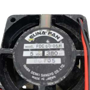 Elina FDC60-05M Brushless DC Cooling Fan – 5 VDC, 380 mA, 2.25" Mini Axial Fan - Image 4