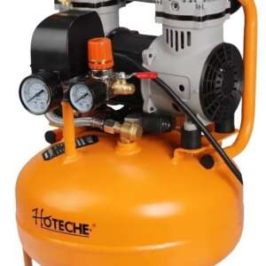 Air Compressor, Silent Oil Free, 9L, 1.1HP, Hoteche