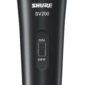 Microphone, Dynamic Cardioid, Multi-Purpose, SV200, Shure