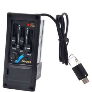 Preamp Kit, Acoustic Guitar, 3-Band Equalizer, Rollins