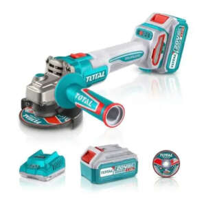 Angle Grinder, 4½, Cordless, 900w, 20v,  4A Battery + Charger, Total