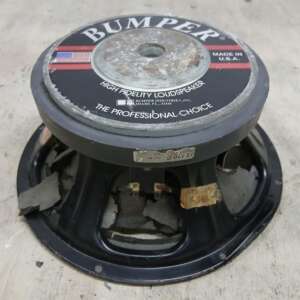 12" Speaker Bumper - 12" - 700w - 8 ohm - Needs repair - Image 3