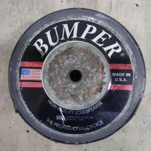 12" Speaker Bumper - 12" - 700w - 8 ohm - Needs repair