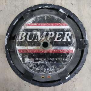 15" Speaker Bumper - 15" - 800w - 8 ohm - Needs repair